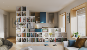 bibliothèque sur-mesure