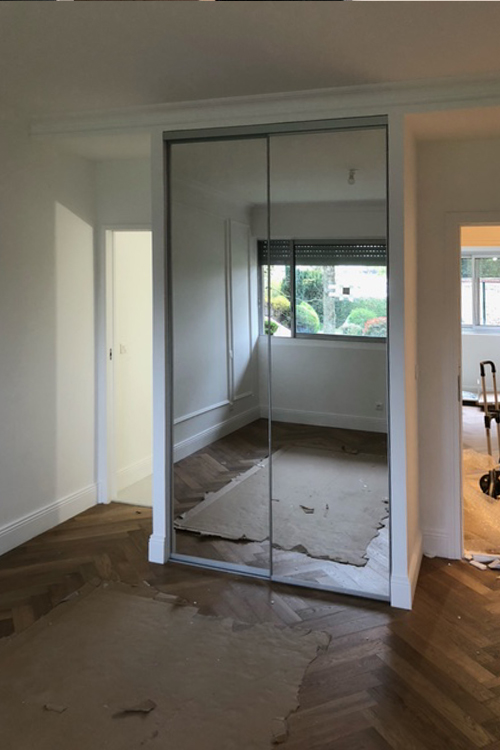 Ensemble 2 portes de placard coulissantes - 2/2