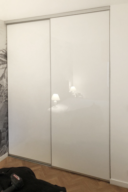 Ensemble 2 portes de placard coulissantes - 2/3