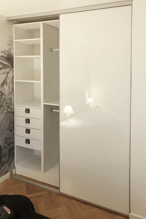 Ensemble 2 portes de placard coulissantes - 3/3