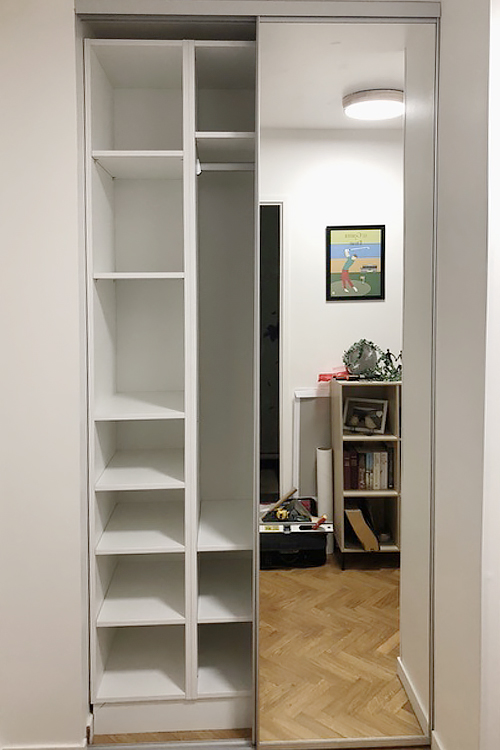 Ensemble 2 portes de placard coulissantes - 2/3