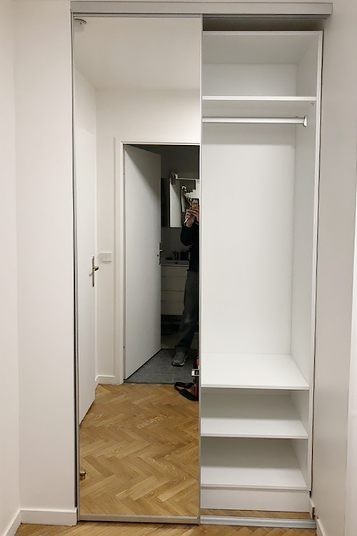 Ensemble 2 portes de placard coulissantes - 3/3