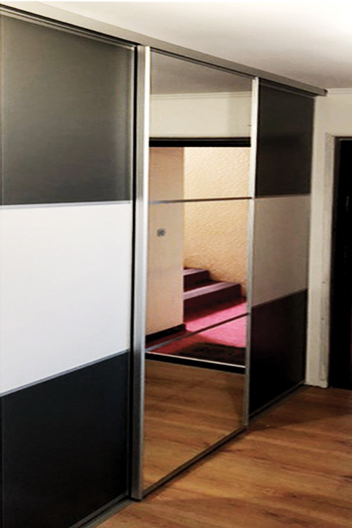 Ensemble 3 portes de placard coulissantes - 2/2