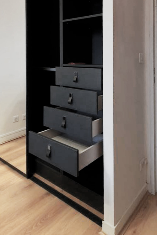 Aménagement placard en niche - 2/2