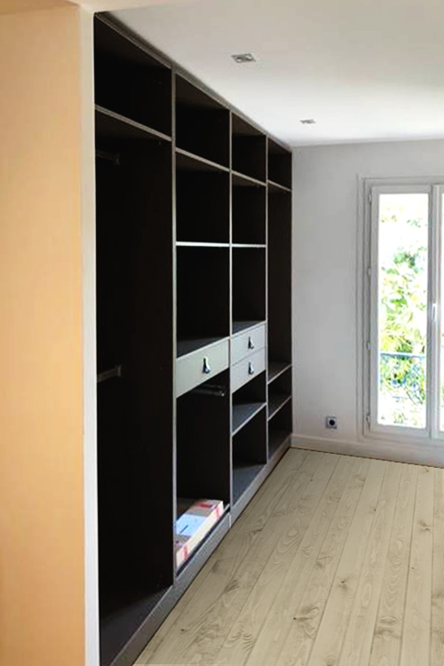 Aménagement placard en niche - 2/2